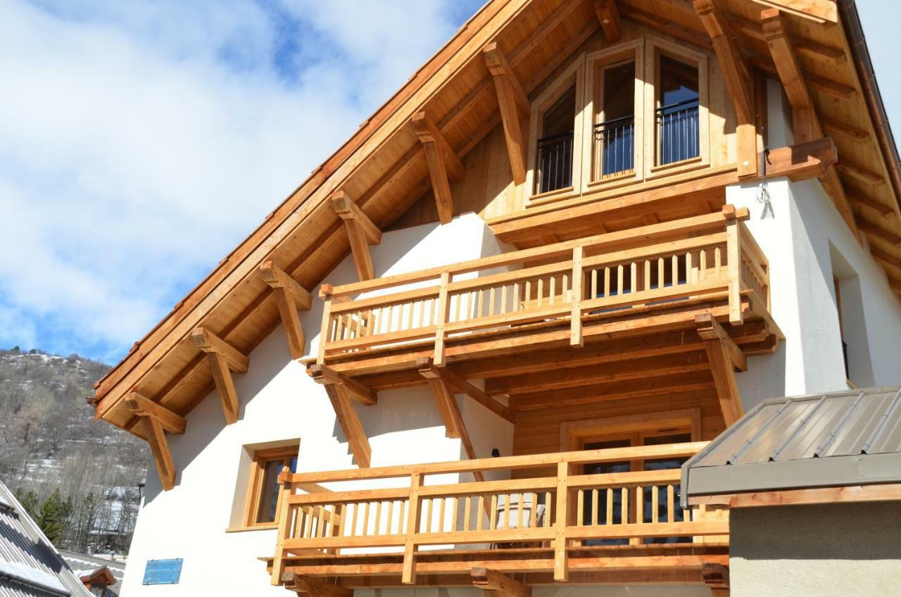 Le Gabion, Luxueux Appartement Avec Sauna, Serre Chevalier Vallee Сен-Шафре Екстериор снимка
