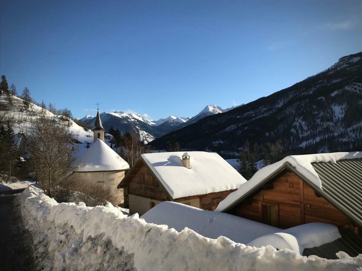 Le Gabion, Luxueux Appartement Avec Sauna, Serre Chevalier Vallee Сен-Шафре Екстериор снимка