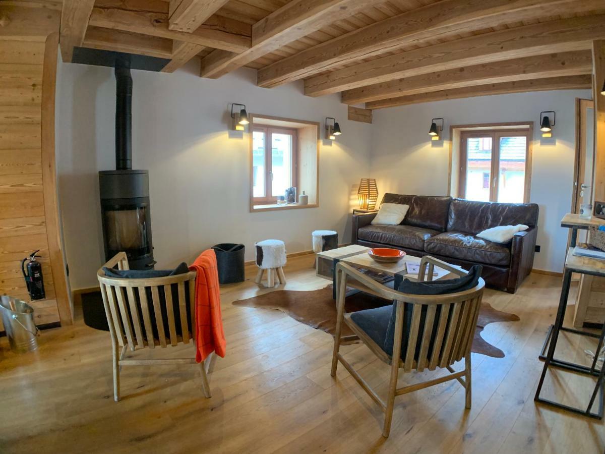 Le Gabion, Luxueux Appartement Avec Sauna, Serre Chevalier Vallee Сен-Шафре Екстериор снимка