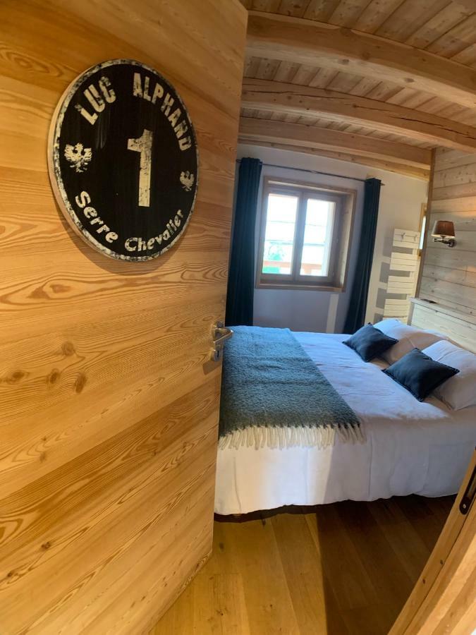 Le Gabion, Luxueux Appartement Avec Sauna, Serre Chevalier Vallee Сен-Шафре Екстериор снимка