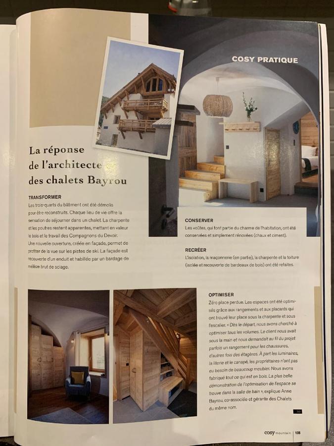 Le Gabion, Luxueux Appartement Avec Sauna, Serre Chevalier Vallee Сен-Шафре Екстериор снимка